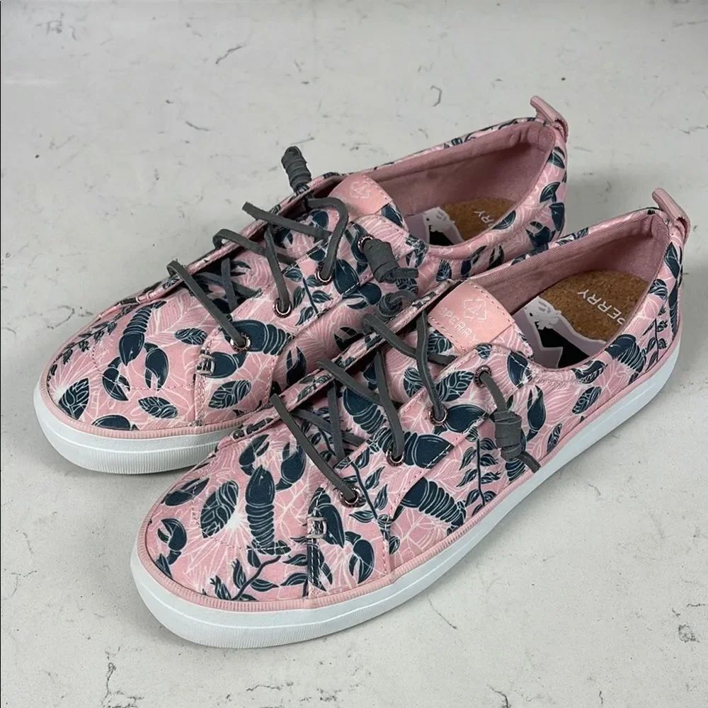 SPERRY Women's Crest Vibe PLT Pink Seasonal Sneaker Size 11